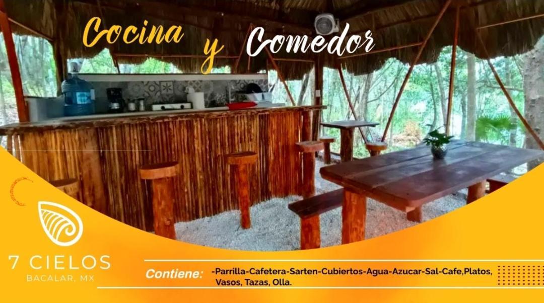 7 Cielos Bacalar. المظهر الخارجي الصورة